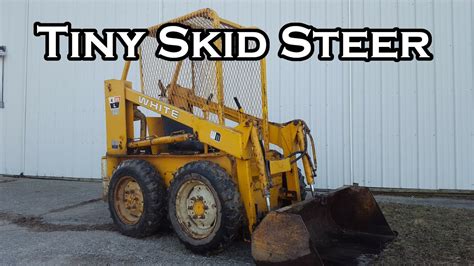 white 4 25 l skid steer|White Skid Steer 4.